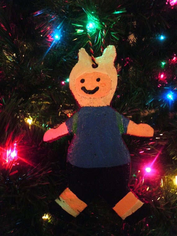 Adventure Time's Finn Gingerbread Man Ornament