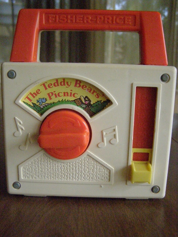 vintage fisher price bear