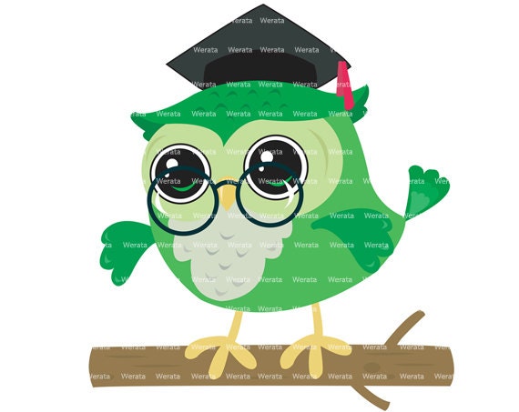 Image result for owl clipart school