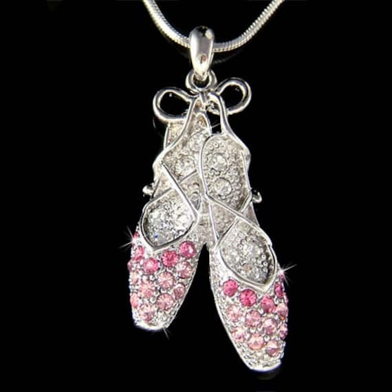 crystal ballerina shoes