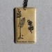 Botanical Necklace - Botrychium lunaria
