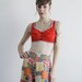 RESERVED Vintage 60s Bikini Top . Crop Top . Bra . 1960s Summer Wear