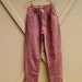 80s vintage Plum Overdyed Express High Waist Skinny Jeans