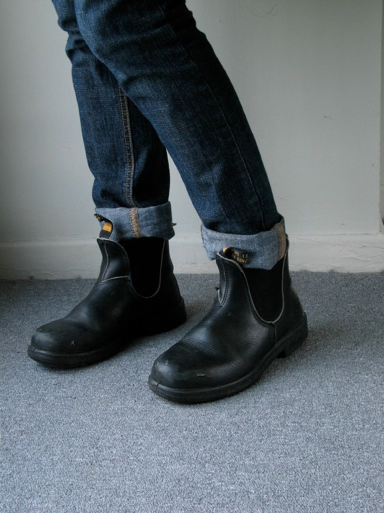 Black Blundstone Boots Black Chelsea Boots Comfortable Size