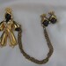 Blackamoor Figural Sweater Guard Pins