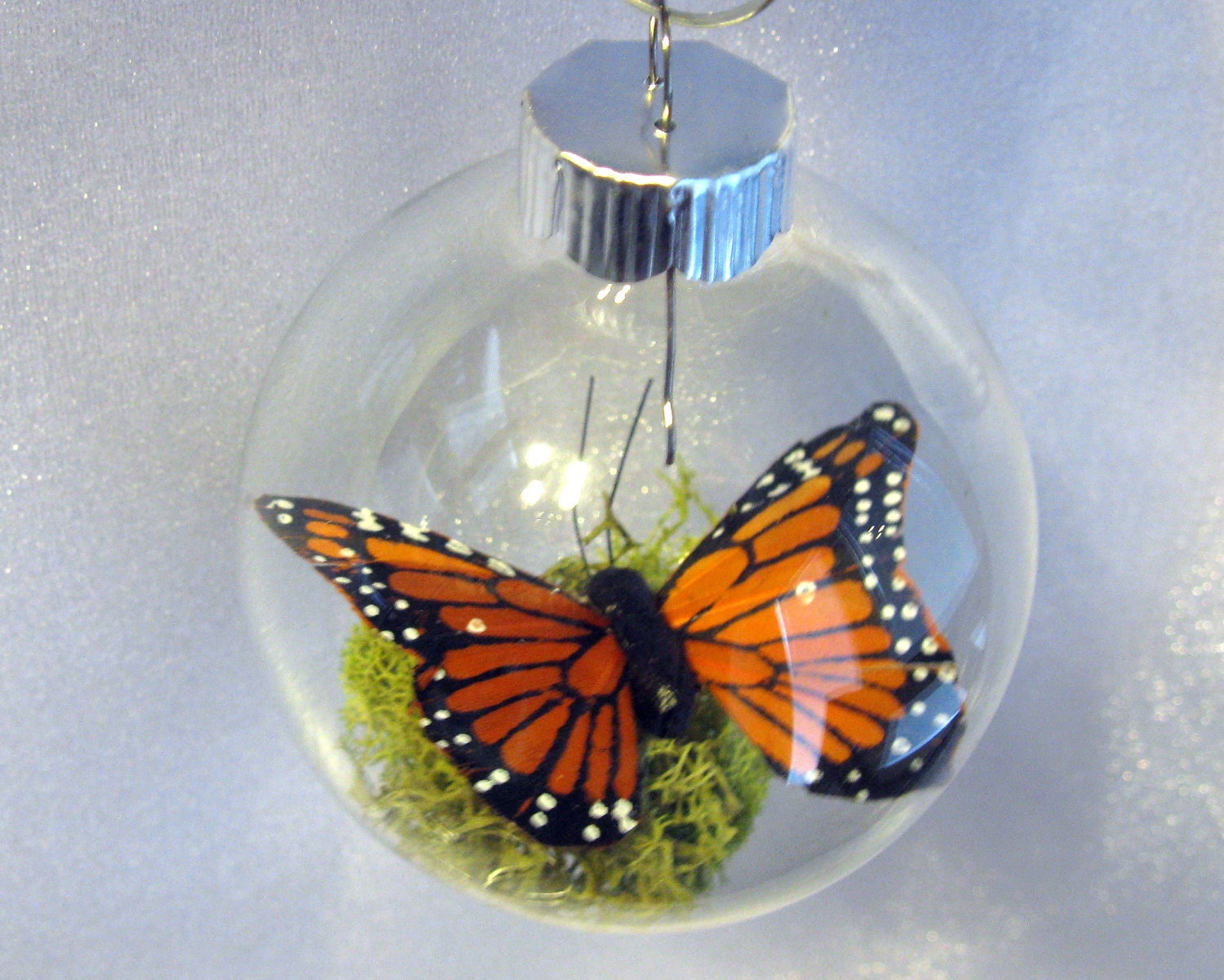 butterfly christmas ornament monarch captive inside clear butterfly christmas ornament monarch captive inside clear