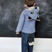 Wild Grey Wolf Coat