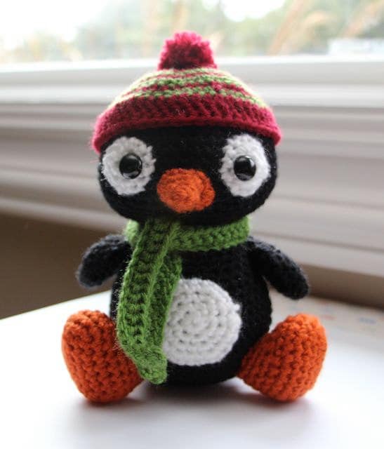 Amigurumi Crochet Pattern Pepe the Penguin