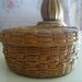 Two Vintage Round Seagrass Baskets Hand Woven Vintage Treasures YourFineHouse