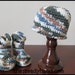 Newborn Beanie & Boots Set (0 to 3 months) B96