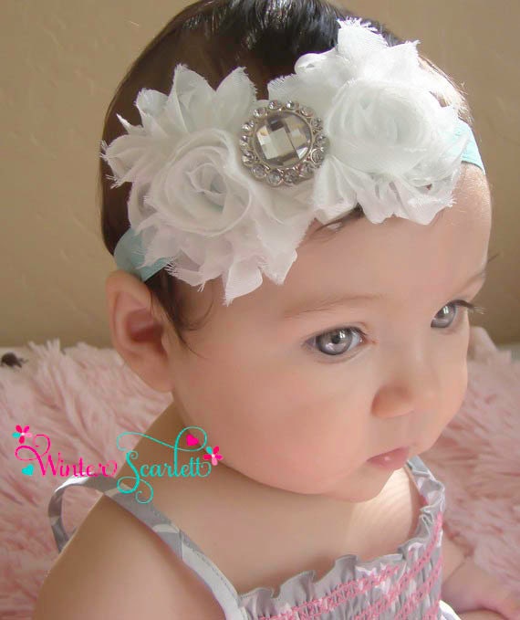 165 New baby headbands baptism 233   headband, baby headband, baby girl hedband, newborn headband, baptism 