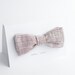 Wedding bow tie - double sided