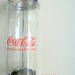 Vintage Coca Cola Glass Straw Dispenser 1992