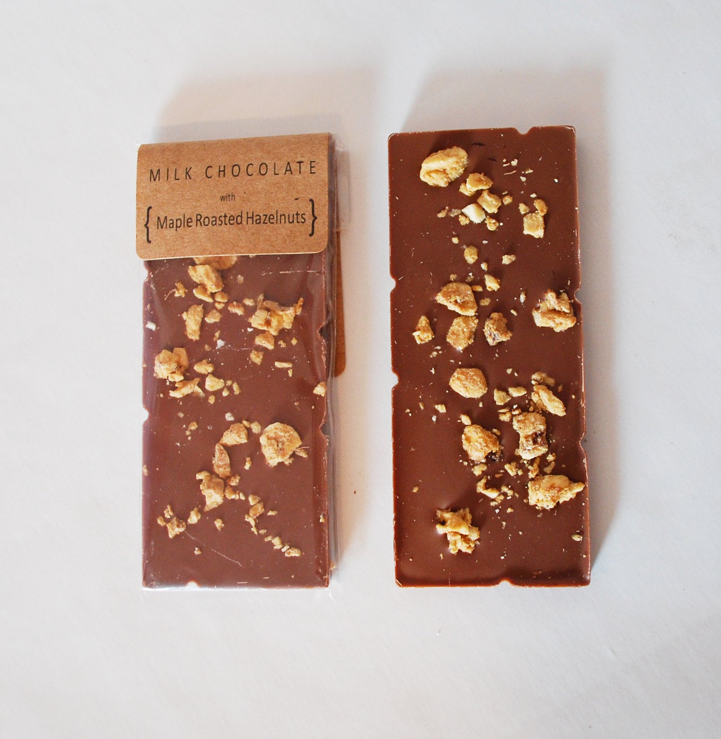 Organic Fair Trade Milk Chocolate Bars With Maple by COCOAandHONEY