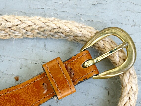 make a rope belt around waist make a rope belt around waist