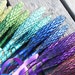 Burgundy - Organic Lavender Wand - Woven from Freshly Picked Flowers from my Garden - Wedding Gift - Made in Canada