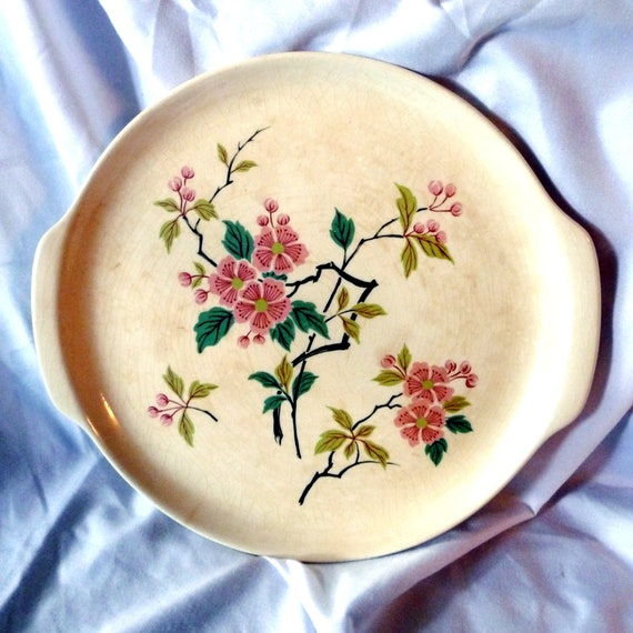 Vintage 1940's HARMONY HOUSE Dinnerware Platter Plate