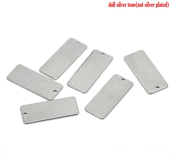 5 Stainless Steel Connector Stamping Tags MT003