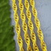 Braided Twosome Chain Gold 5x7mm 32 feet - 10m - Gold - Ships IMMEDIATELY from California - CH52