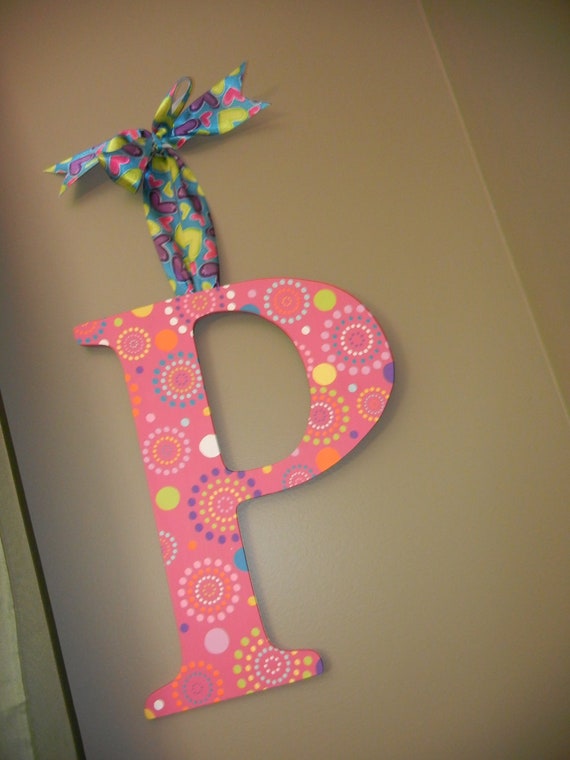 Items similar to Wooden Letters Wall Art HandPainted Wall Art