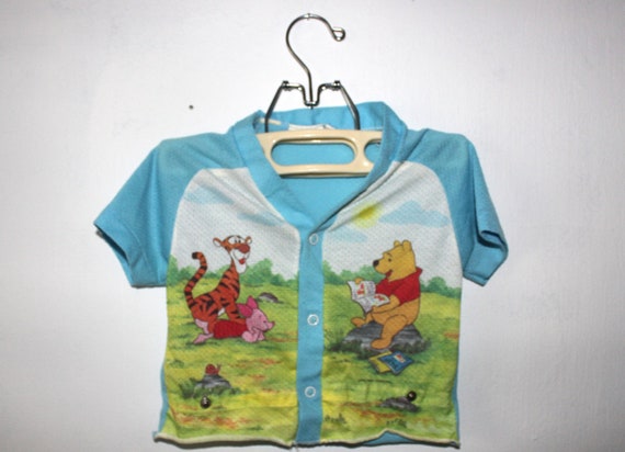 Vintage Winnie the Pooh Kids Pajamas Size 4T by PeppermintandCocoa