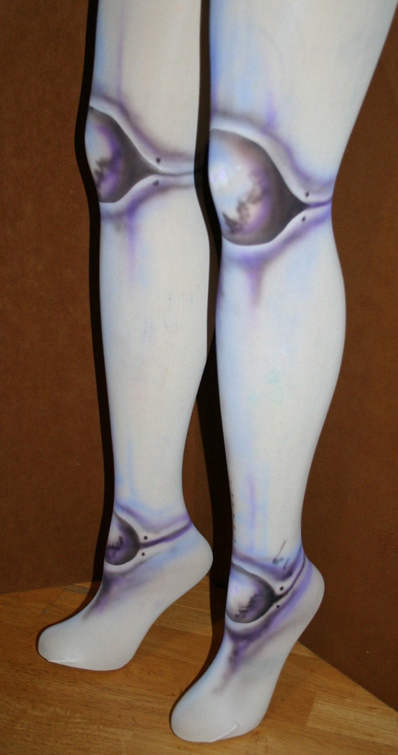 colorful robot ball joint legstights
