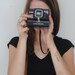 Vintage Polaroid One Step Land Camera - Instant Photography Photo Black 1980s Time Zero Case Collectable Home Decor Decoration
