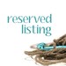 RESERVED for Mellissa (mellissadittrichwrig)