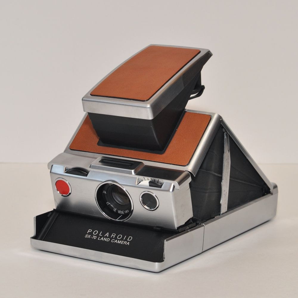 Vintage SX-70 Polaroid Instant Land Camera Tested and Working