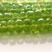 AAA Green Peridot Faceted Rondelle Beads 5 to 6mm Quality Gemstone For Handmade Jewelry Design Spring Summer Green