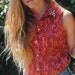 Floral Studded Collar Vest