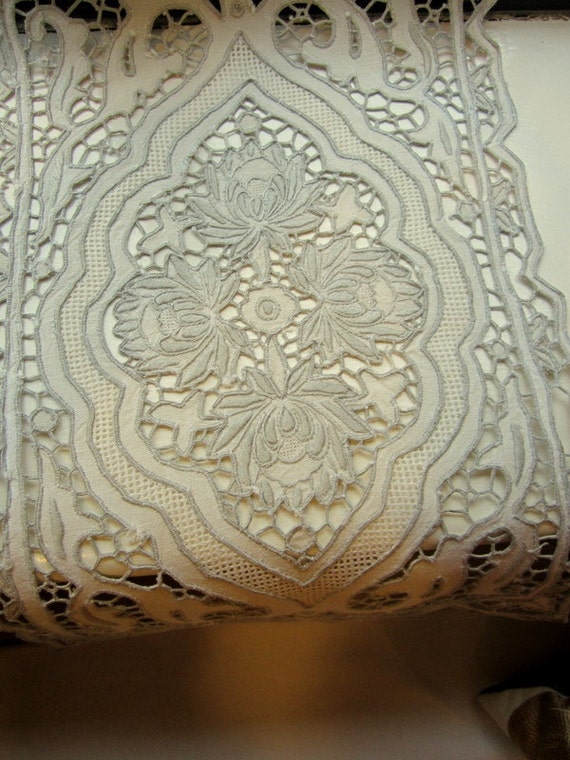 SALE Vintage Linen Placemat and Napkin Set 8 Each French