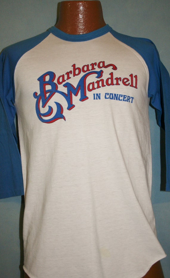 Vintage 1983 Barbara Mandrell quarter length tour tshirt