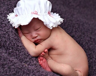 Baby Bonnet Pattern - Mob Cap Pattern - Newborn through Child 6 years - Sewing PDF