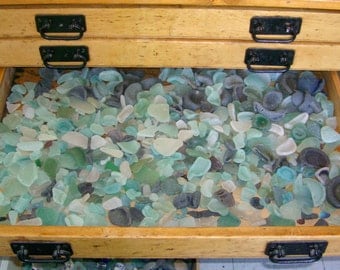 925g Bulk Order | (2lbs) Scottish Sea Glass Mix | Wedding Decor | Job Lot | Mosaic | Craft Project (Seaglass 925)