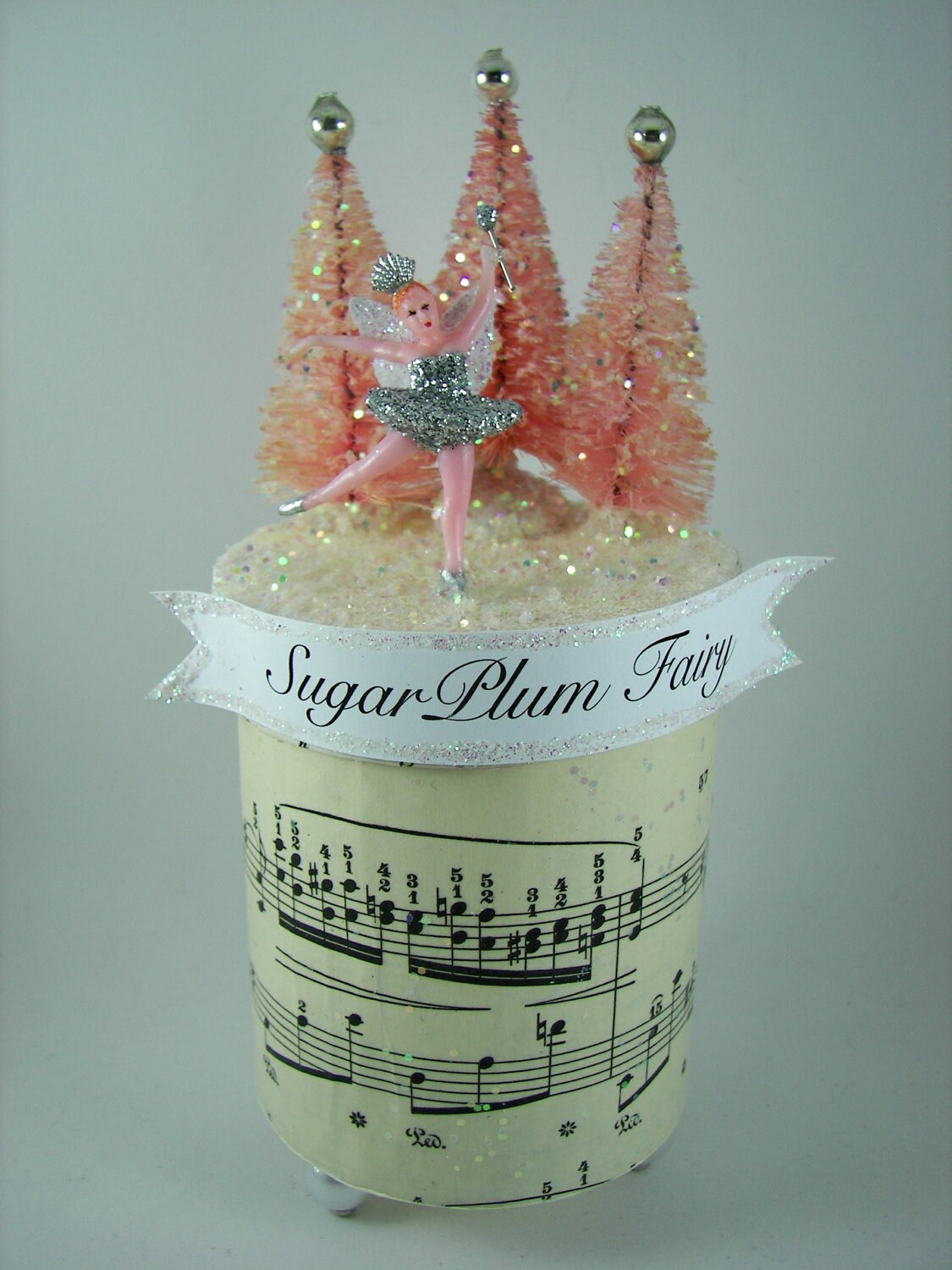 Sugar Plum Fairy Holiday Box Decoration