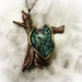 Dali's melting clock art pendant, art jewelry, wearable art, polymer clay pendant