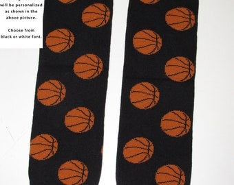 BASKETBALL baby leg warmers. Great for babies, toddlers, and young kids