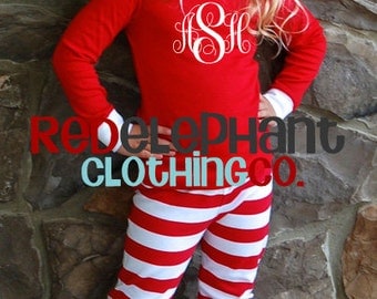 Kids Christmas Pajamas, Family Christmas Pajamas, Personalized Christmas Pajamas, Monogram Pajamas, Adult Christmas Pajamas, Matching Pajama