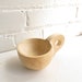 Handcarved Vintage Wooden Camping Cup