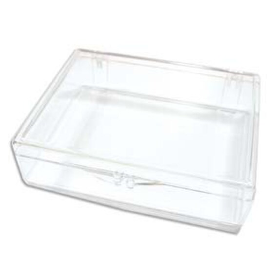 4x3 Clear Plastic Organizer Box for Flip by beadartjewelrysupply