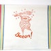 Eggs and Bacon Breakfast Tea Dish Towel set for the kitchen