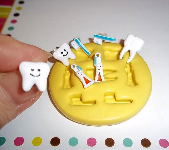 Dentist Tooth Teeth Flexible Mold Mould For Resin Paper Clay