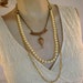 Land Down Under - Vintage Australia Epaulette Badge Pearls Watch Case Coins Recycled Assemblage Necklace