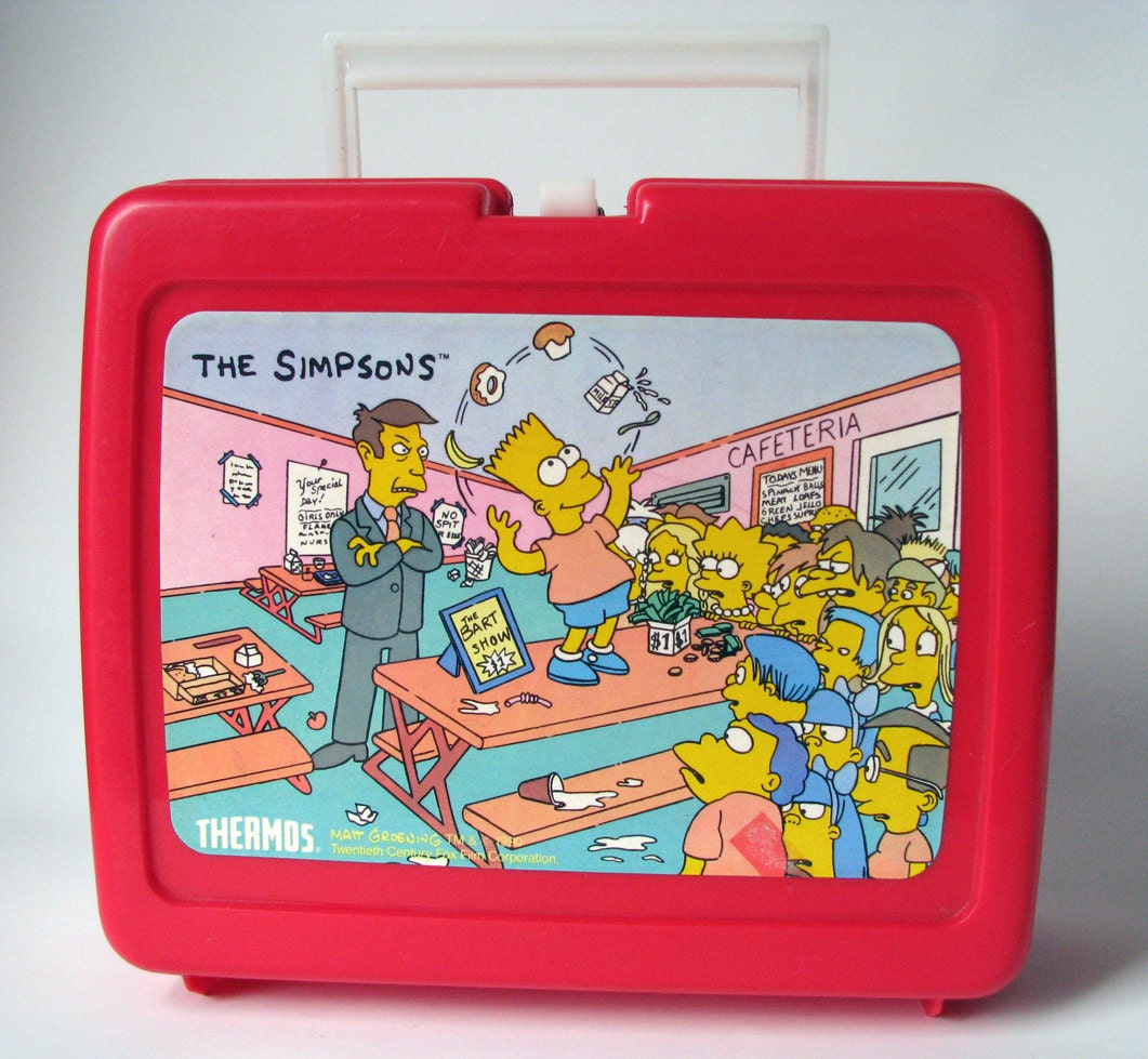 simpsons lunch box