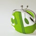 Green pods coin purse