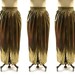80s Gold Lamé Harem Pants / Sheer Metallic Shimmer Pants