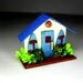 Decorative Arts Miniatures Houses Magnet