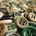 Plastic Shirt Buttons - Camo color mix - Bulk