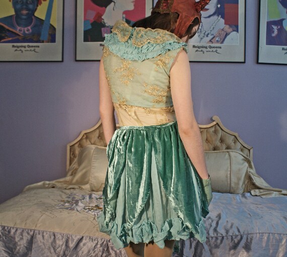 Flower Petal Dolly Skirt New at Boudoir Queen